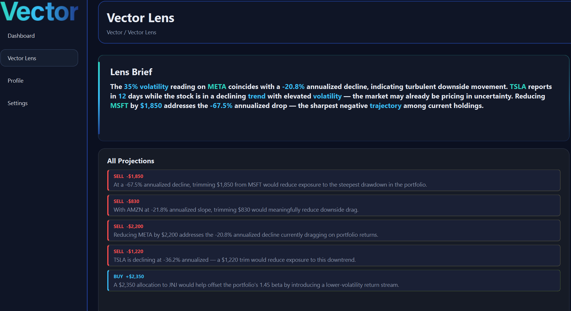Vector Lens page